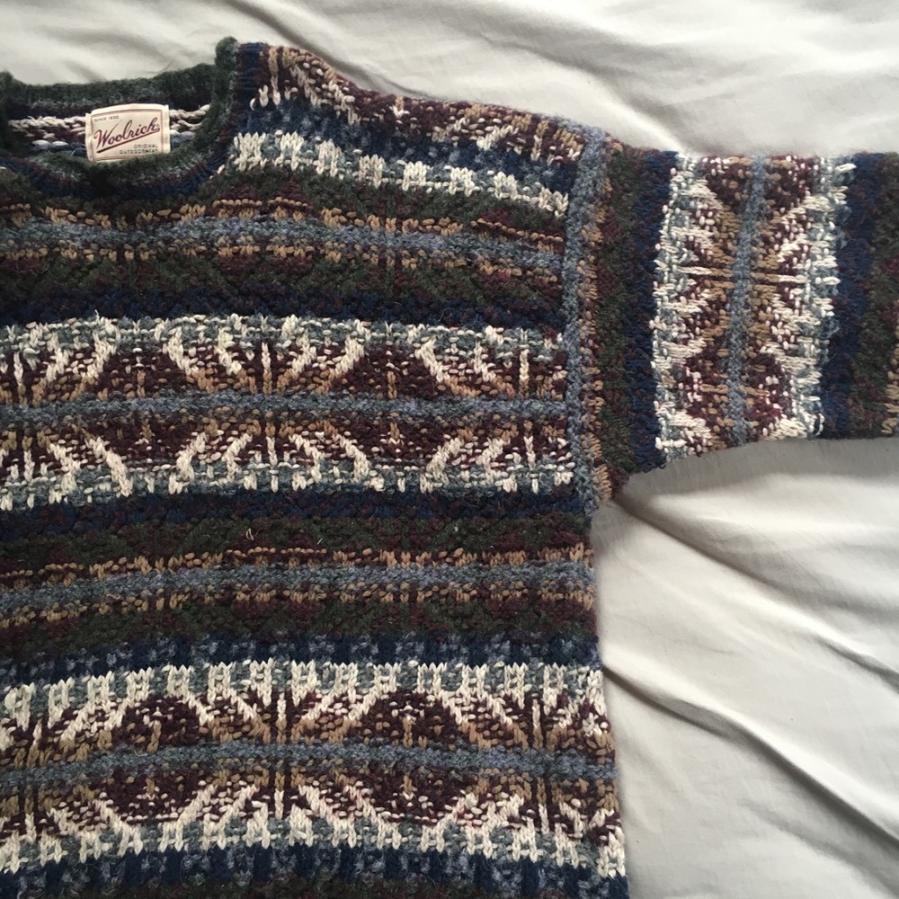 Woolrich Vintage HANDKNIT Sweater